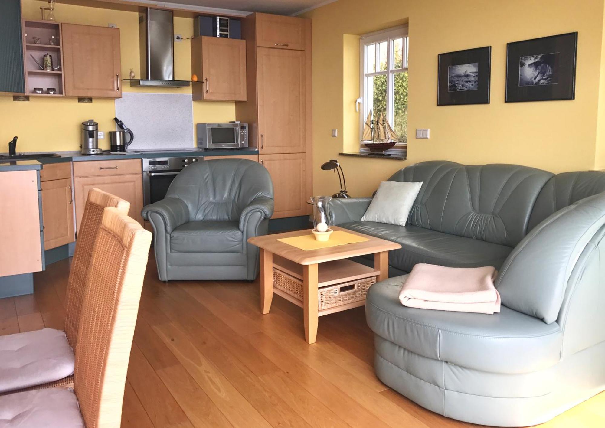 Meerblickvilla Prinz Heinrich - Ferienwohnung 4 ザスニッツ エクステリア 写真