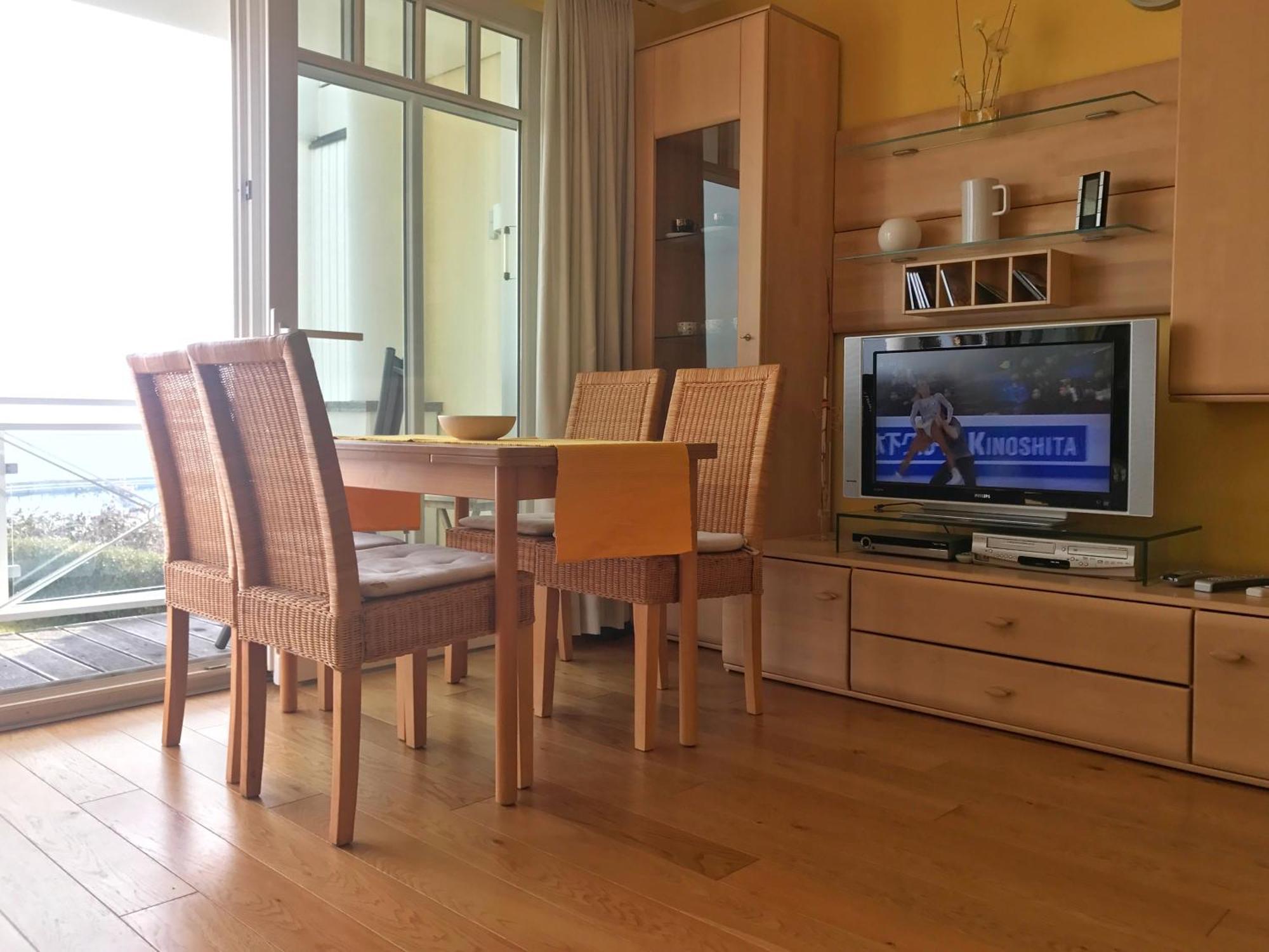 Meerblickvilla Prinz Heinrich - Ferienwohnung 4 ザスニッツ エクステリア 写真