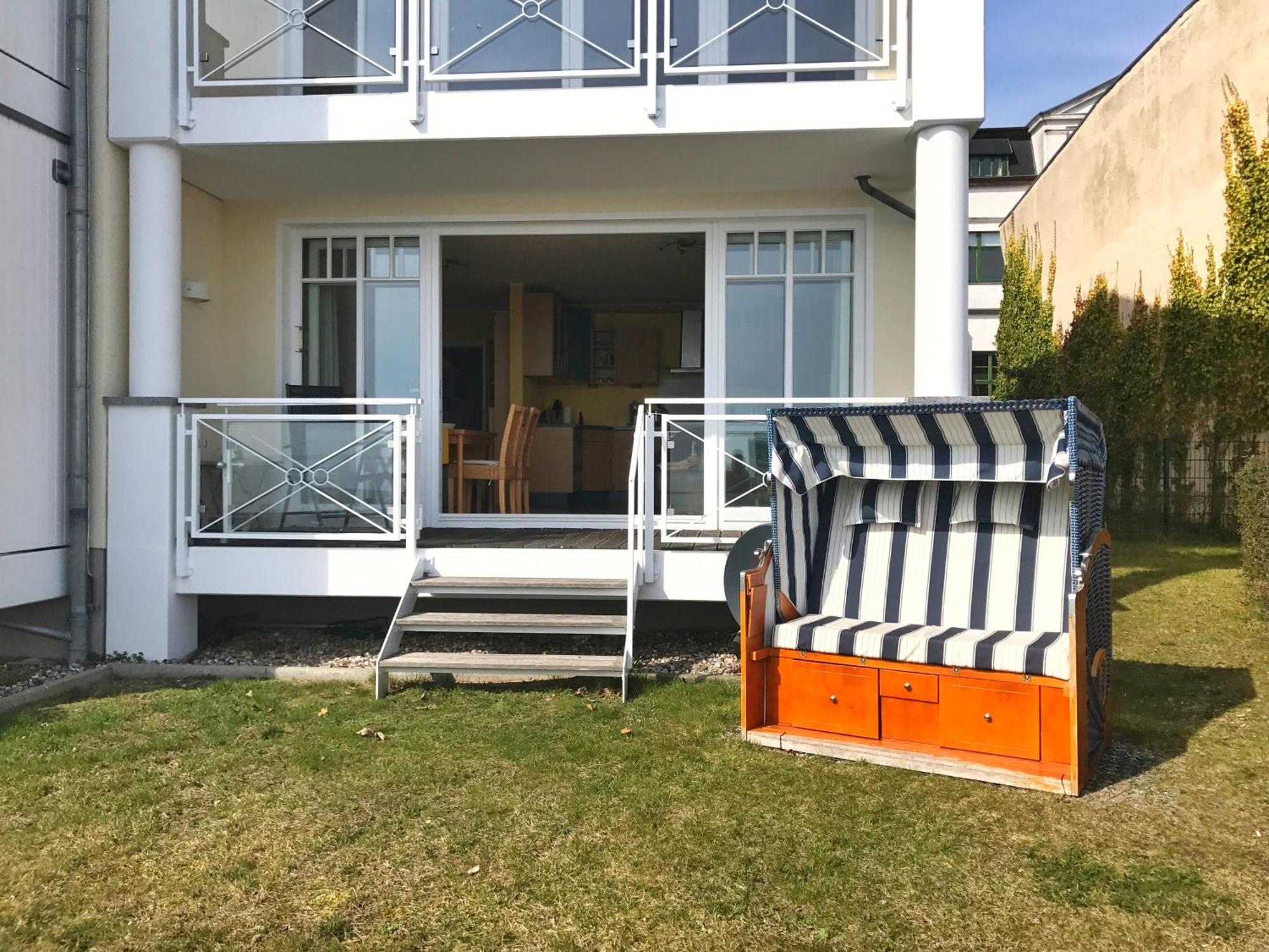 Meerblickvilla Prinz Heinrich - Ferienwohnung 4 ザスニッツ エクステリア 写真